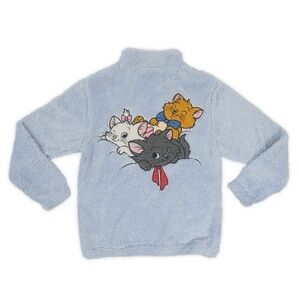 Cakeworthy | The Aristocats Embroidered Sherpa Jacket | Medium